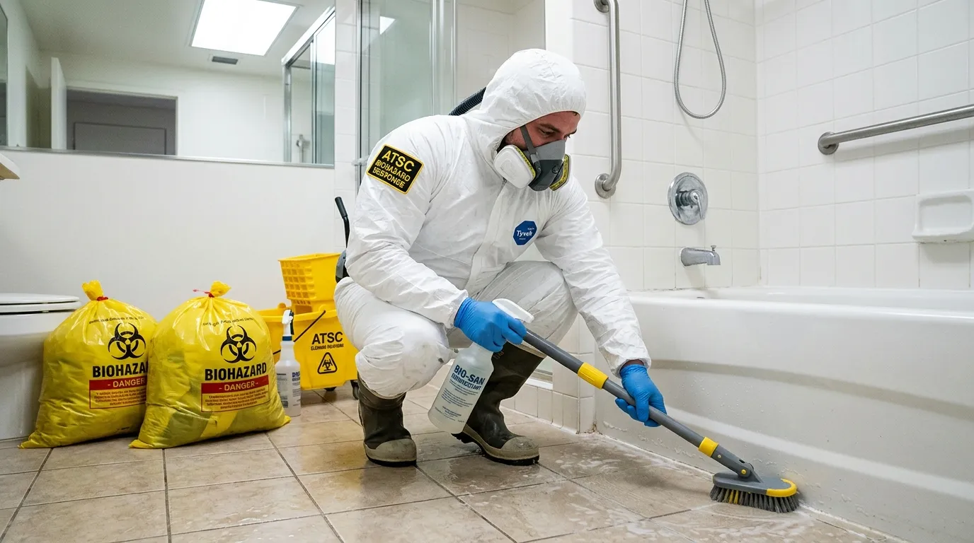 Decontamination equipment deployed for Blood Cleanup in Umatilla